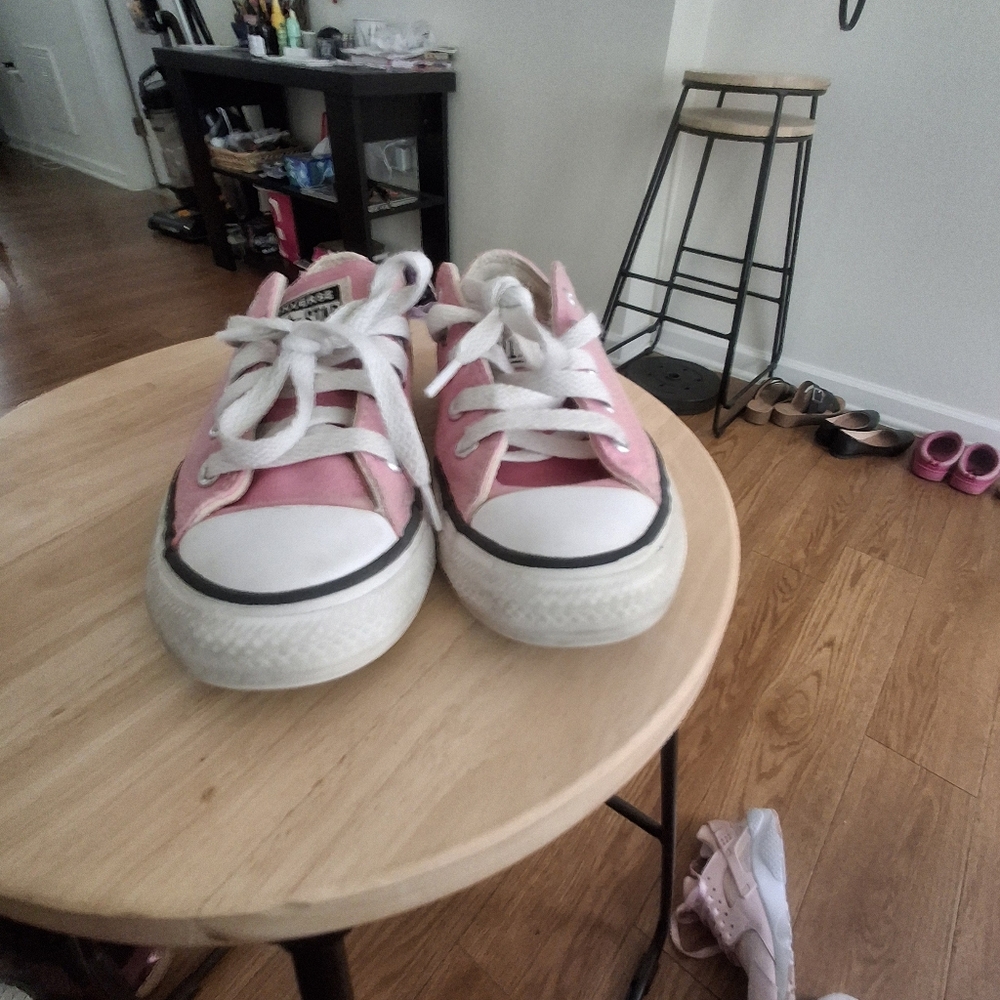 Kids Pink Converse Allstars